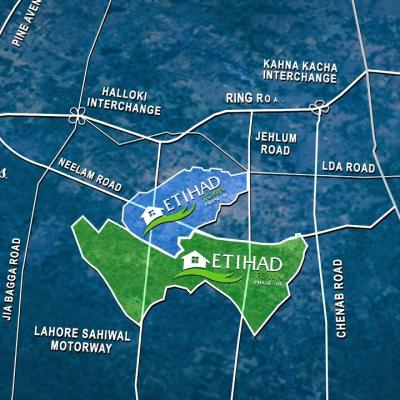 1 Kanal Plots Available For Sale In Etihad Town Phase 3 Lahore