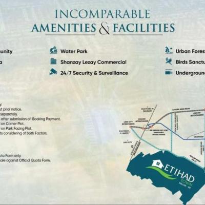 8 Marla Best Location Plots Available For Sale In Etihad Town Phase 3 Lahore