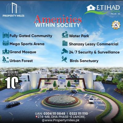 2 Kanal Plots Available For Sale In Etihad Town Phase 3 Lahore