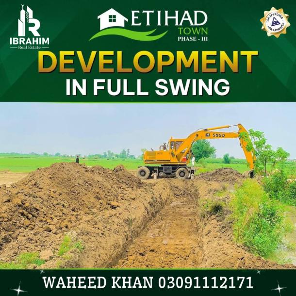 2 Kanal Plots Available For Sale In Etihad Town Phase 3 Lahore-5