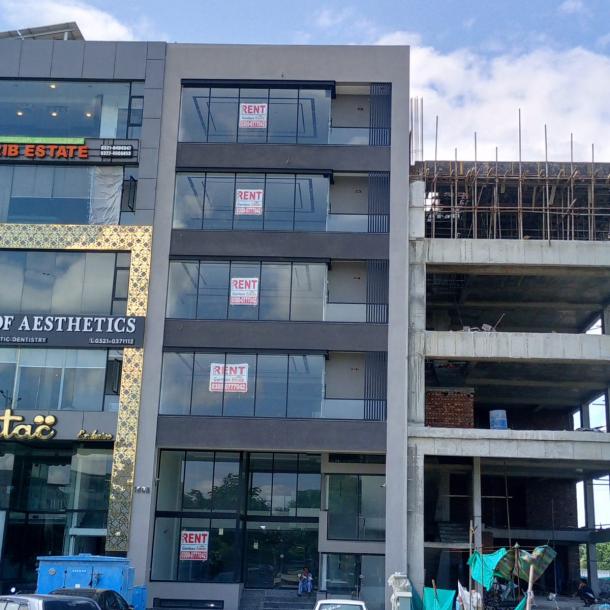 Prime Location 8 Marla Commercial Plaza Available For Rent In DHA Lahore Phase 6 Block A-1