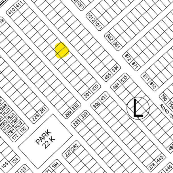 2 Kanal Pair Plot For Sale L-422+423 Demand 1350 Senter Location In DHA Phase 6-1
