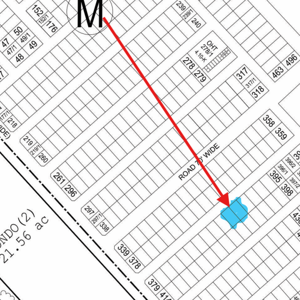 2 Kanal Residential Plot For Sale M-388+389 Demand 1170 Lac In DHA Phase 6-1
