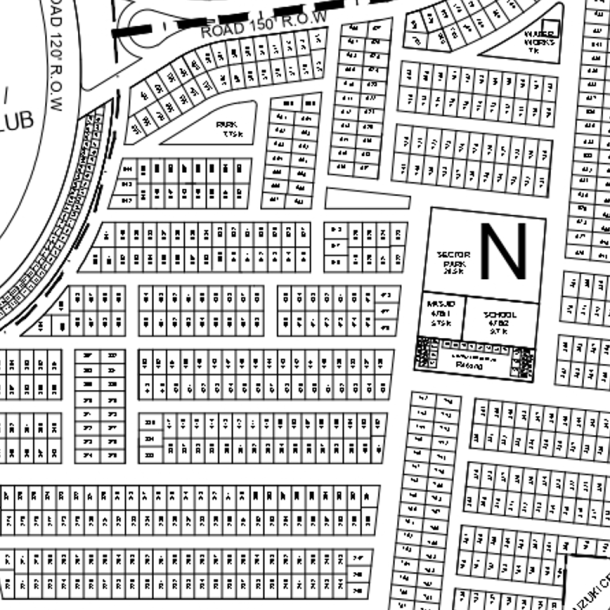1 Kanal Plot For Sale In DHA Phase 9 Prism-1