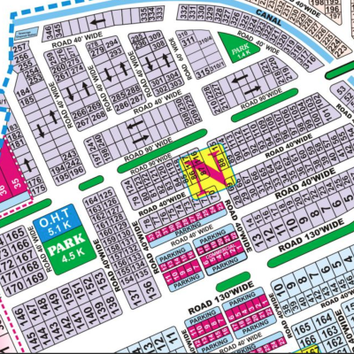 3 Kanal Corner Plot For sale in DHA Phase 8 Air Avenue Main Boulevard Lahore
