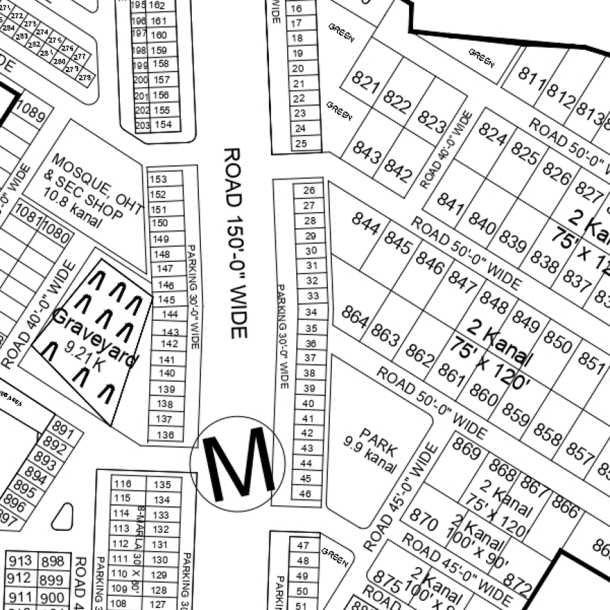2 Kanal Plot For Sale In DHA Phase 5-1