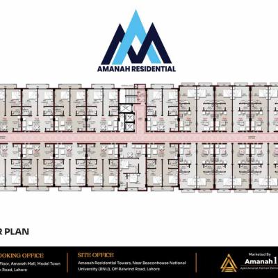 2 Bedroom Apartment for Sale – Amanah Residential Towers