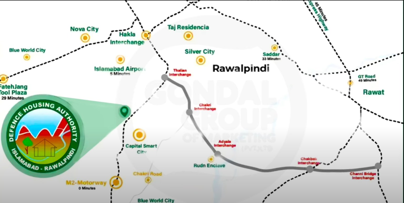 DHA Islamabad Gandhara Phase 9 – Location, Plots, Prices & Master Plan-5