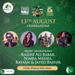 14th August Independence Day Celebration Venue Location and Details