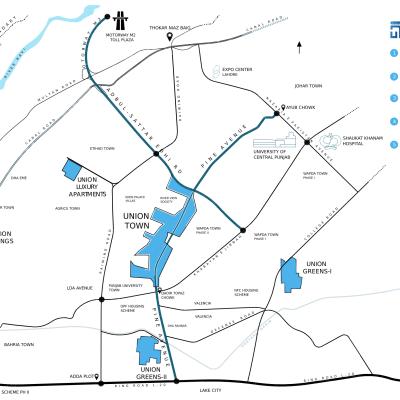Union Town – A Modern Community for Smart Living