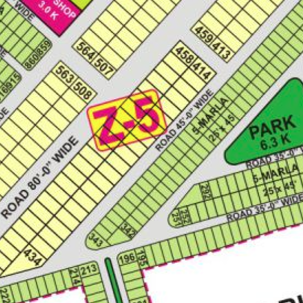 Your Luxury Lifestyle Awaits: 5 Marla Plot For Sale In DHA Phase 8 Block Z5-1