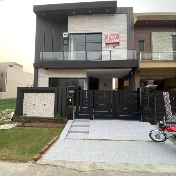5 Marla Brand New Modern House For Sale In DHA Phase 11 Rahbar Lahore.A+ Solid Construction.-1