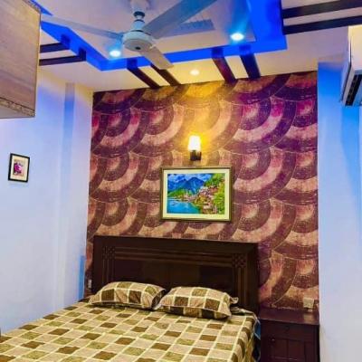 Furnished 1 Bedroom Flat for Rent Prime Location Johar Town Lahore