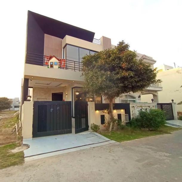 5 Marla Brand New Ultra Modern Design House For Sale In DHA Phase 11 Rahbar Lahore.A+ Solid Construction.-1