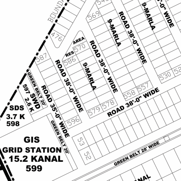Invest in Luxury: 9 Marla Residential Plot in DHA Phase 4-1