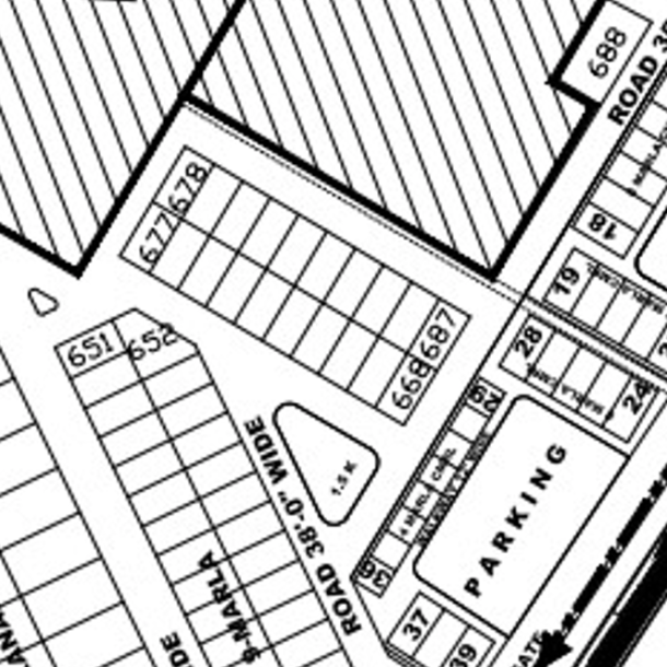Prime Plot for Sale: 9 Marla in DHA Phase 4 Block KK, Lahore-1