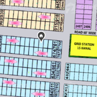 T-698 Plot For Sale In DHA Phase 7