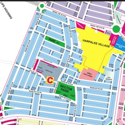 C-637 Plot For Sale In DHA Phase 9 Prism