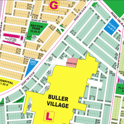 L-373 Residential Plot For Sale In DHA Phase 9 Prism Lahore