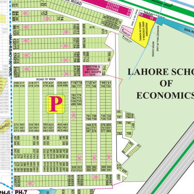 P-327 Residential Plot For Sale In DHA Phase 7