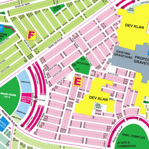 DHA Phase 9 Prism Prime Location Plots for Sale-1