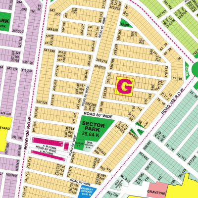 G-387 Residential Plot For Sale In DHA Phase 9 Prism
