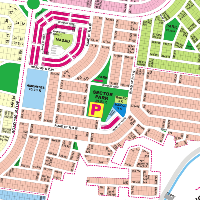 P-752 Residential Plot For Sale In DHA Phase 9 Prism