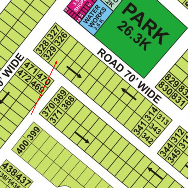 1 Kanal Plot For Sale In DHA Phase 6-1