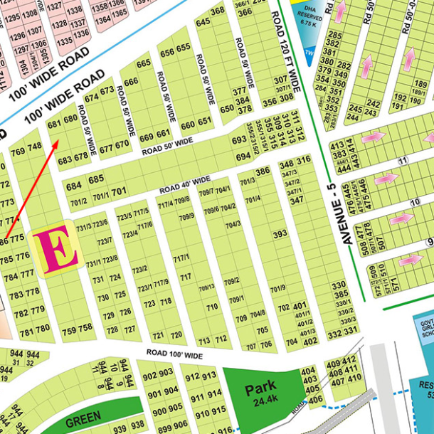 3 Kanal Plot For Sale In DHA Phase 6 Block E Ndc apply-1