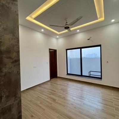 Modern elevation 9 Marla house with basement in DHA Phase 4 Lahore.