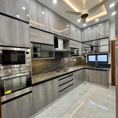 Modern elevation 9 Marla house with basement in DHA Phase 4 Lahore.