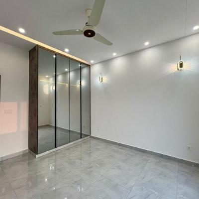 Modern elevation 9 Marla house with basement in DHA Phase 4 Lahore.