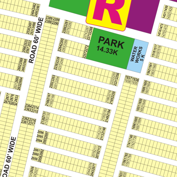 5 Marla Plot For Sale In DHA Phase 9 Prisim Lahore Corner 60 FT Road-1