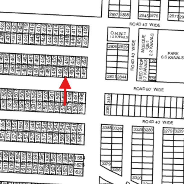 1492-R Phase 9 Prims an Affordable 5 Marla Residential Plot Is Available For Sale In DHA Lahore-1