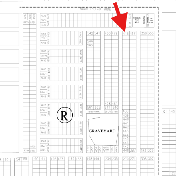 1 Kanal Corner Residential Plot Is Available For Sale In DHA Lahore-1