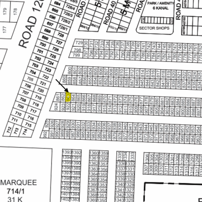 10 Marla For Plot Sale R-863 Demand 75 Lac In DHA Phase 9 Prism
