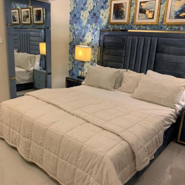Family Furnished Apartment for Rent in Secure Location In Johar Town Lahore-1