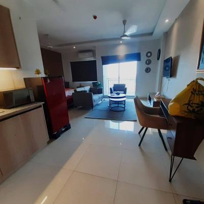 For Rent Defence Luxuery studio Apartment Near DHA Phase 4 Ring Road Lahore.