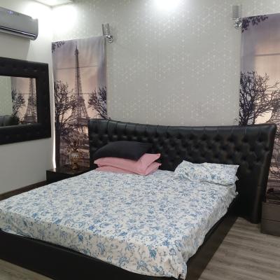 For Rent 1 Bed Room Fully Furnished in DHA Phase 5 Lahore only Female-6