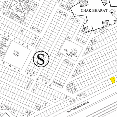 1 Kanal Residential Plot For Sale In DHA Phase 8