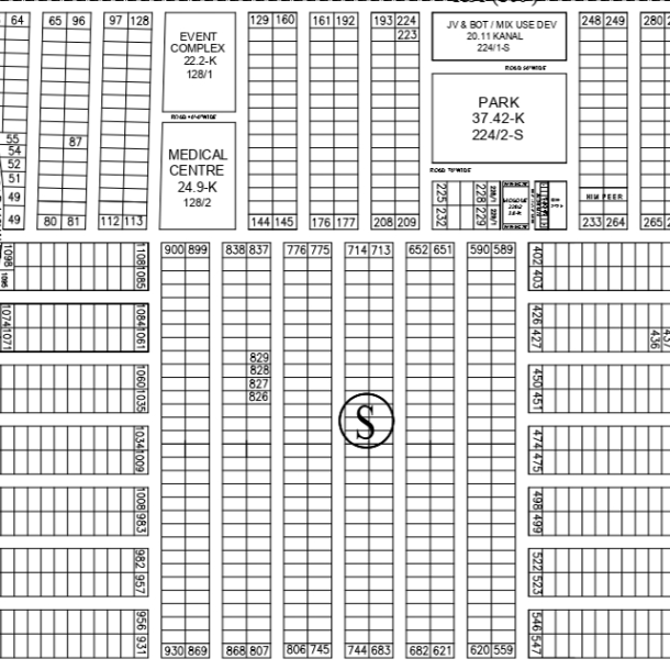 1 Kanal Plot For Sale In DHA Phase 7-1