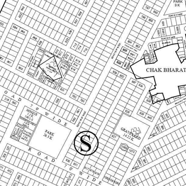23.5 Marla Corner Plot For Sale In DHA phase 8-1