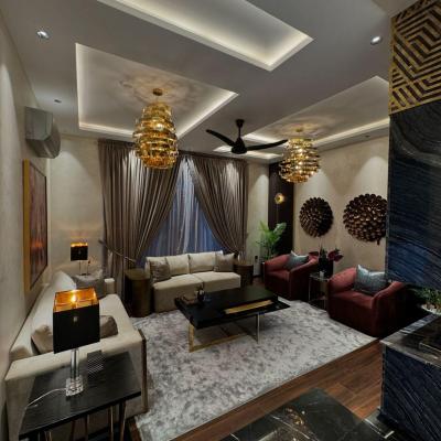 1 kanal Luxury Modern Style Furnished House For sale in DHA Phase 7, Lahore Pakistan