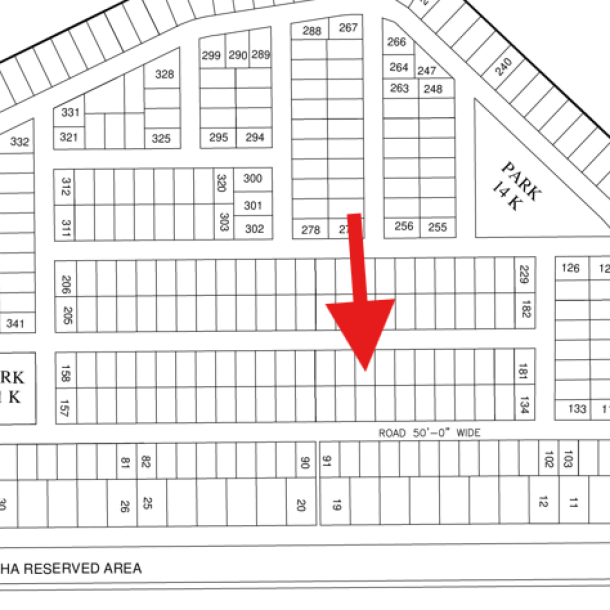 1 Kanal Ideal Plot (T-173) Demand 4.20 Crore Close To Park And On 50 Feet Wide Road Is Available For Sale In DHA Lahore Phase 8 Block T-1