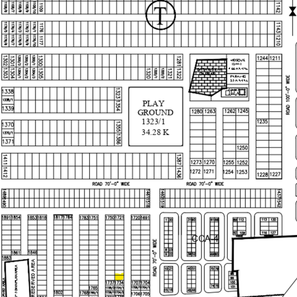 10 Marla Plot For Sale T-1733 Demand 170 Lac In DHA Phase 7-1