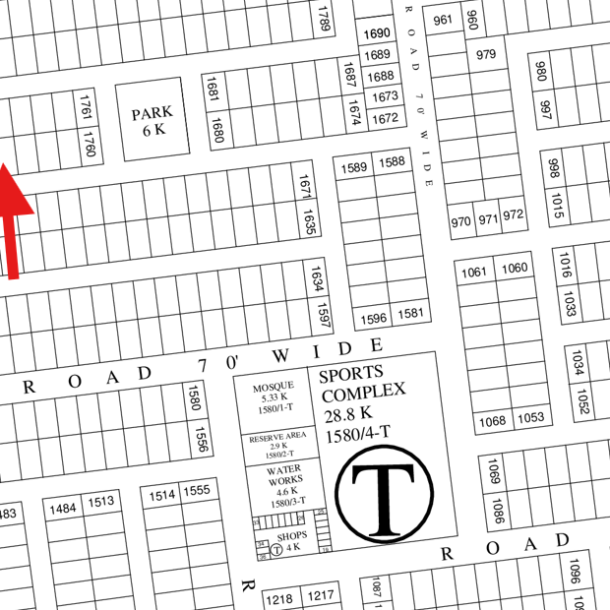 (T-1756) Demand 5.60 Crore 1 Kanal Plot Close To Park, College, School And Also Commercial Area Available For Sale In DHA Lahore Phase 8 Sector T-1