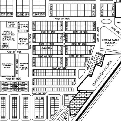 10 Marla Corner Plot For Sale In DHA Phase 7
