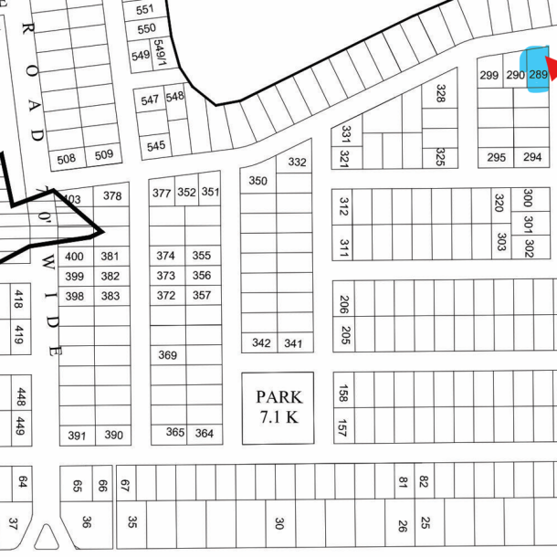 23.50 Residential Corner Plot For Sale T-289 In DHA Phase 8-1