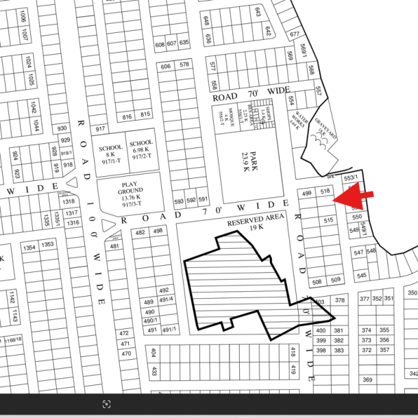 1 Kanal residential Pot Is Available For Sale In DHA Lahore-1