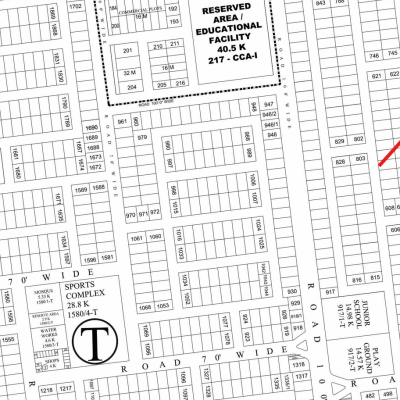 24.75 Marla Residential Plot for Sale T-674 Demand 450 In DHA Phase 8